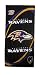 Baltimore Ravens Fiber Reactive Pool/Beach/Bath Towel (Team Color)