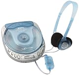 GPX C3948BI Ultra-Slim CD Player with 40-Second Anti-Shock Protection and Car Kit