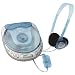 GPX C3948BI Ultra-Slim CD Player with 40-Second Anti-Shock Protection and Car Kit