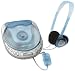 GPX C3948BI Ultra-Slim CD Player with 40-Second Anti-Shock Protection and Car Kit