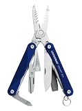 Leatherman 831201 Squirt ES4 Blue Keychain Tool with Scissor