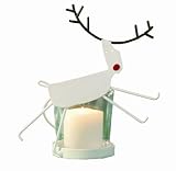 Tag Whimsy Reindeer Votive Candle Holder, 5.75