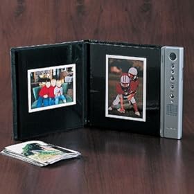 Brookstone Talking Photo Album Various Sized Photos
