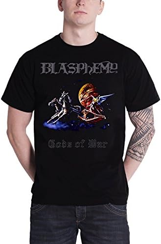 Blasphemy T Shirt God Of War new Official Mens Black