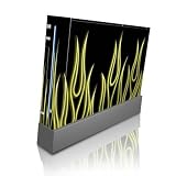 Wii Skin - Yellow Neon Flames