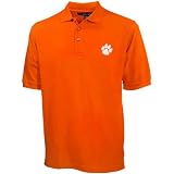 Clemson Tigers Orange Pique Polo