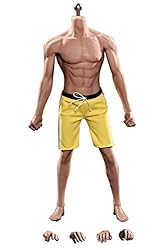 スーパーフレキシブル メール シームレスボディ アジアン 1/6 アクションフィギュア PL2016-M32