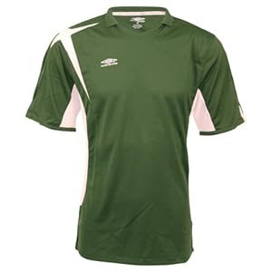 Umbro Climate Control V-Neck Jersey (Small, Green)