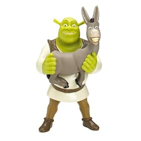 Shrek & Donkey 3D Figure Bath Gel