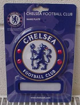 CHELSEA football Club OFFICIAL bedroom door name plate