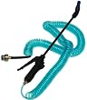 Plastair SpringJet PUJ250B93OT-AMZ 50-Foot 3/8-Inch Coil Garden Hose Wand Set - Blue