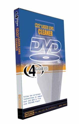 Childrens Toyshop  Video Games : DVD Lens Cleaner with Audio & Set-up Modes (PS2/Xbox)
