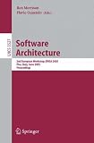 Software Architecture: 2nd European Workshop, EWSA 2005, Pisa, Italy, June 13-14, 2005, Proceedings (Lecture Notes in Computer Science / Programming and Software Engineering)