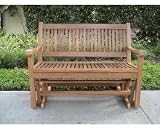 Anderson Teak GL-101 Del-Amo 4-Foot Glider (Natural)
