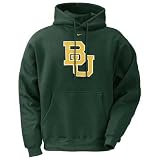 Nike Baylor Bears Green College Classic Logo Hoody Sweatshirt