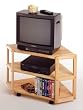 Corner TV Stand in Natural Finish By Winsome Wood