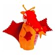 Red Dragon Finger Puppet by Kathe Kruse