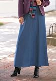Denim Riding Skirt