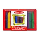 Melissa & Doug Triangular Crayon Set (12 pc)