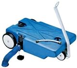 Barker 4 Wheel Tote Along: Portable Waste Water Tank 16 Gallon