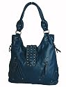 PERDI LEATHER LOOK UNDERARM SHOULDER BAG