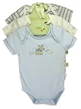 Organic Cotton Boys “Reindeer Friends” 3 Piece Bodysuit Set by Organically Grown