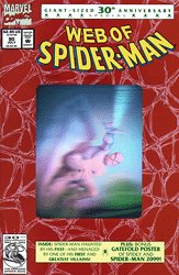 Web of Spider-man #90 30th Anniversary Issue (Web of Spider-man Comic Book, 90 July)