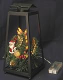 Christmas Lantern with Santa