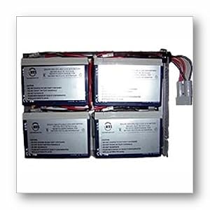 Battery Technology RBC23-BTI Battery for APC UPS SU1000RM2U for APC SU1000RM2U