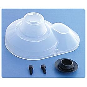 Team Associated Gear Cover - SC10 B4 T4 Molded Clear from Associated Accessories