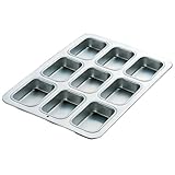 Wilton Aluminum 9-Cavity Petite Loaf Pan