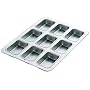 Wilton Aluminum 9-Cavity Petite Loaf Pan