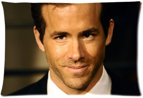 Ryan Reynolds Zippered Pillow Case Cushion Case Pillow Cover 20x30(two sides)