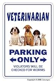 VETERINARIAN ~Novelty Sign~ vet animal pet doctor gift