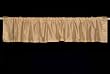 Golden Sari Rod Pocket / Pole Top Valance - Pair