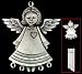 Small Pewter Wind Chime - Angel - Small Wind Chime