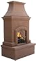 Pacific Living 2000426 Premium Fireplace, Desert Tan