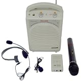 Hisonic 25 Watts Portable & Rechargeable Pa System with Wireless Microphones