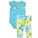 Carter's 2-pc. Blue Floral Cute & Comfy Pant Set