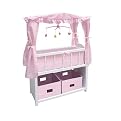 Doll Canopy Crib with Mobile