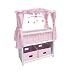 Badger Toys Doll Crib with Canopy and Baskets