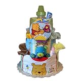 Winnie The Pooh 3-Tier Diaper Cake