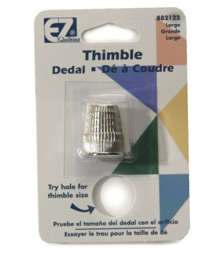 Brass Plated English Thimble Large Size