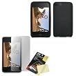 Cbus Wireless Black Silicone Case / Skin / Cover & LCD Screen Protector for Apple iPod Touch 2nd (2G) & 3rd (3G) Generation