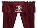 NCAA Florida State Seminoles - 5pc Jersey Drapes Curtains and Valance Set FSU Noles