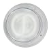 Leviton 9860 Keyless Compact Fluorescent, Energy Star qualified Ceiling Lampholder with 13W Bulb and Bulb Guard, 120W, 250VAC