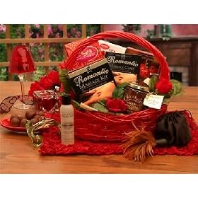 Romantic Massage Romance Gift Basket