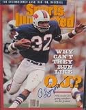 O.J. Simpson autographed Sports Illustrated Magazine (Buffalo Bills)