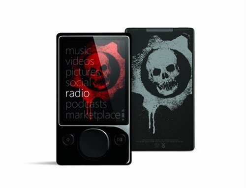 Zune 120 GB Video MP3 Player, Gears of War 2 Special Edition (Black)