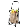 Whitmor Rolling Utility Cart Black